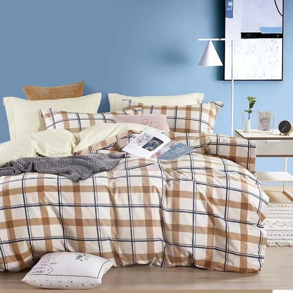 QQHOME-3pc 100% cotton duvet cover set